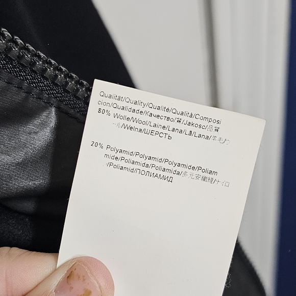 Hugo Boss Coxtan Virgin Wool Blend Coat with Bib - Picture 11 of 11